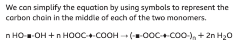 Condensation Polymerisation Gcse Chemistry Study Mind