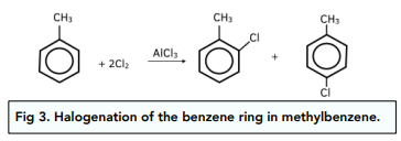 Halogenation Reactions in Benzene