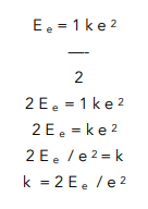 The Elastic Potential Energy Equation