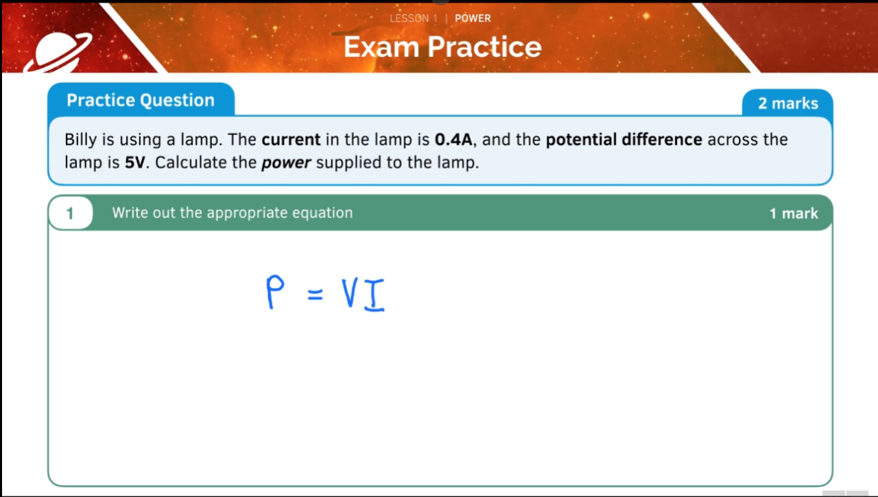 GCSE Physics Tutorial