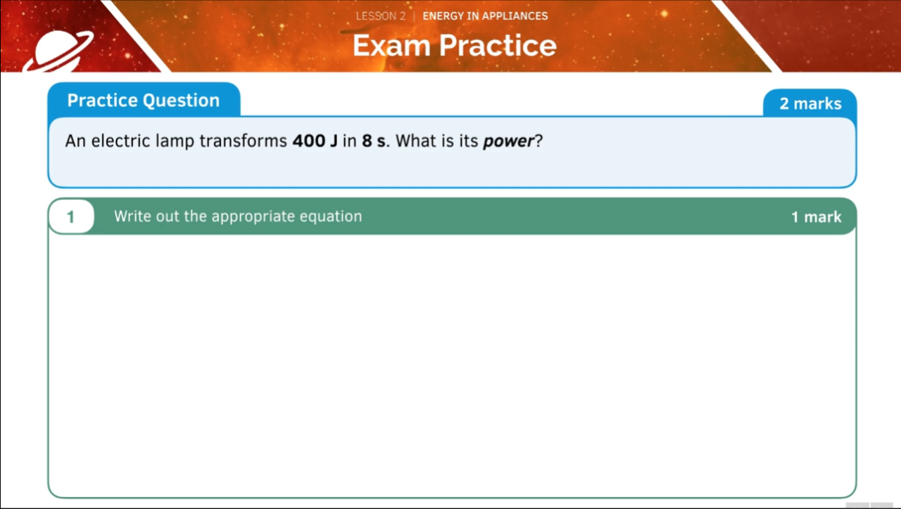 GCSE Physics Tutorial