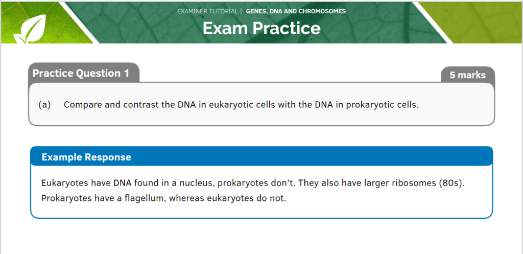 GCSE Biology Tutorial