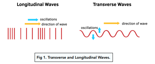 sound waves longitudinal or transverse